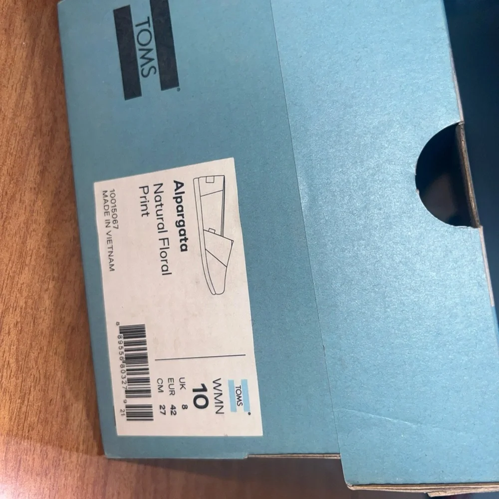 TOMS Multicolor Floral Canvas Slip-Ons - Picture 5 of 6